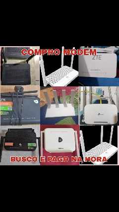 Foto 1 - Compro modem / roteadores usados