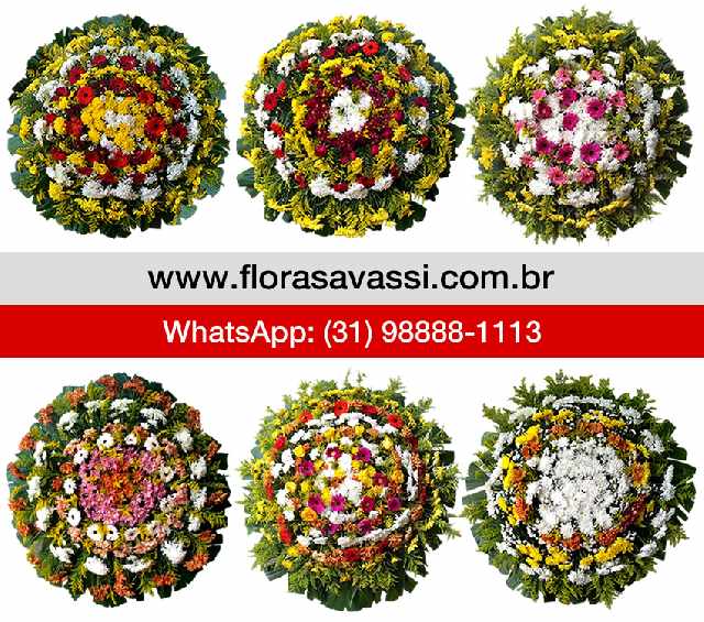 Foto 1 - Coroas de flores em vespasiano e moeda mg