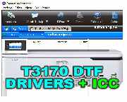 Epson t3170 dtf driver & perfil icc